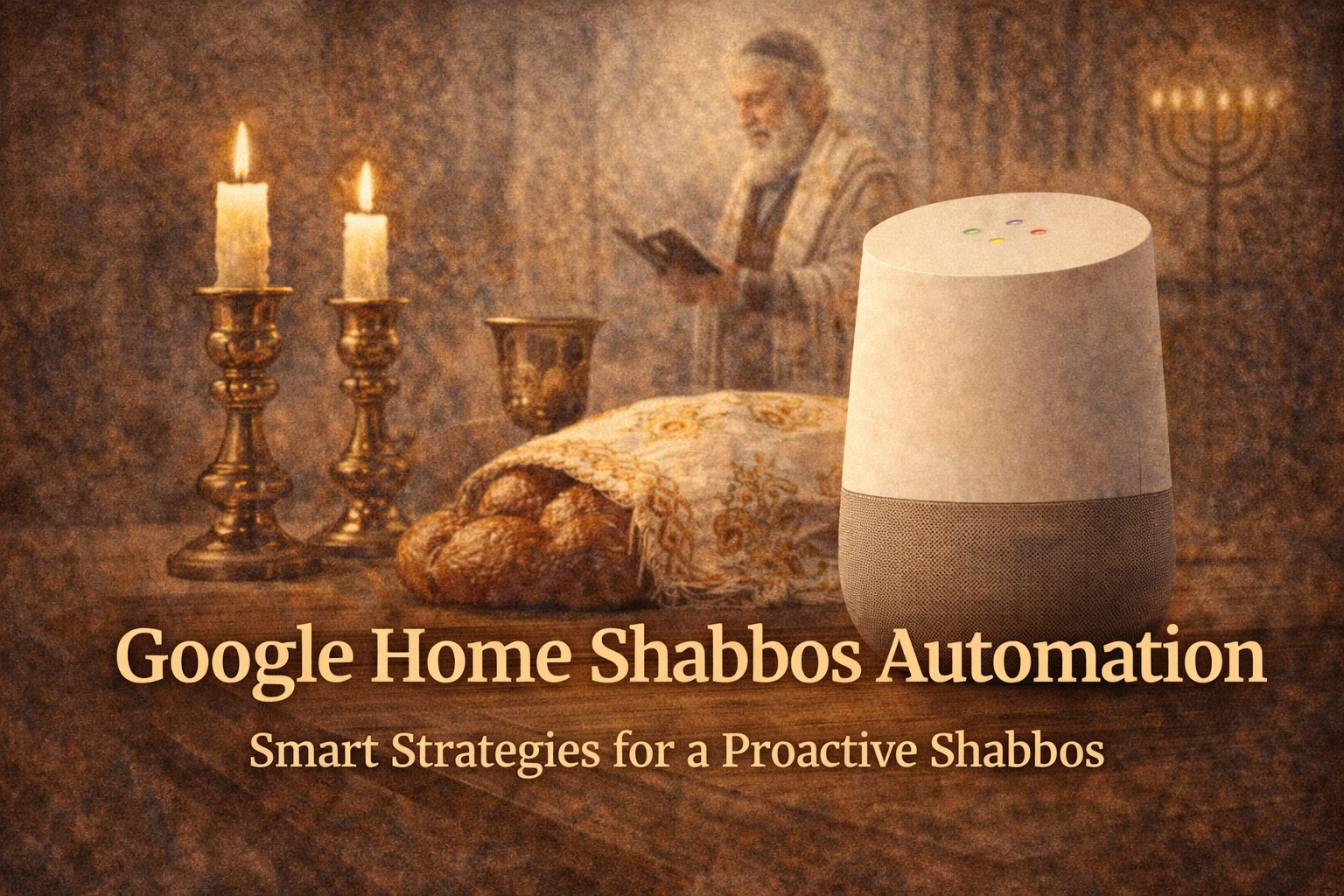 Kid-Proof Shabbos Lighting: How We Made Google Home “Enforce” the Right Settings